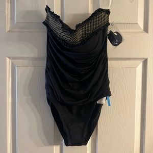 Bleu Rod Beattie Onepiece Swimsuit size 8 NWT